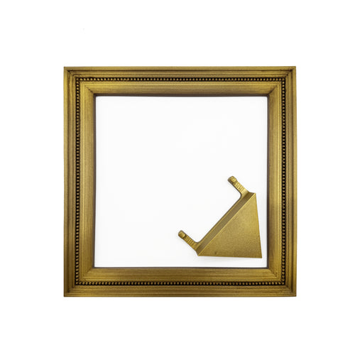 Antique Gold Square Magnetic Frame for Needlepoint