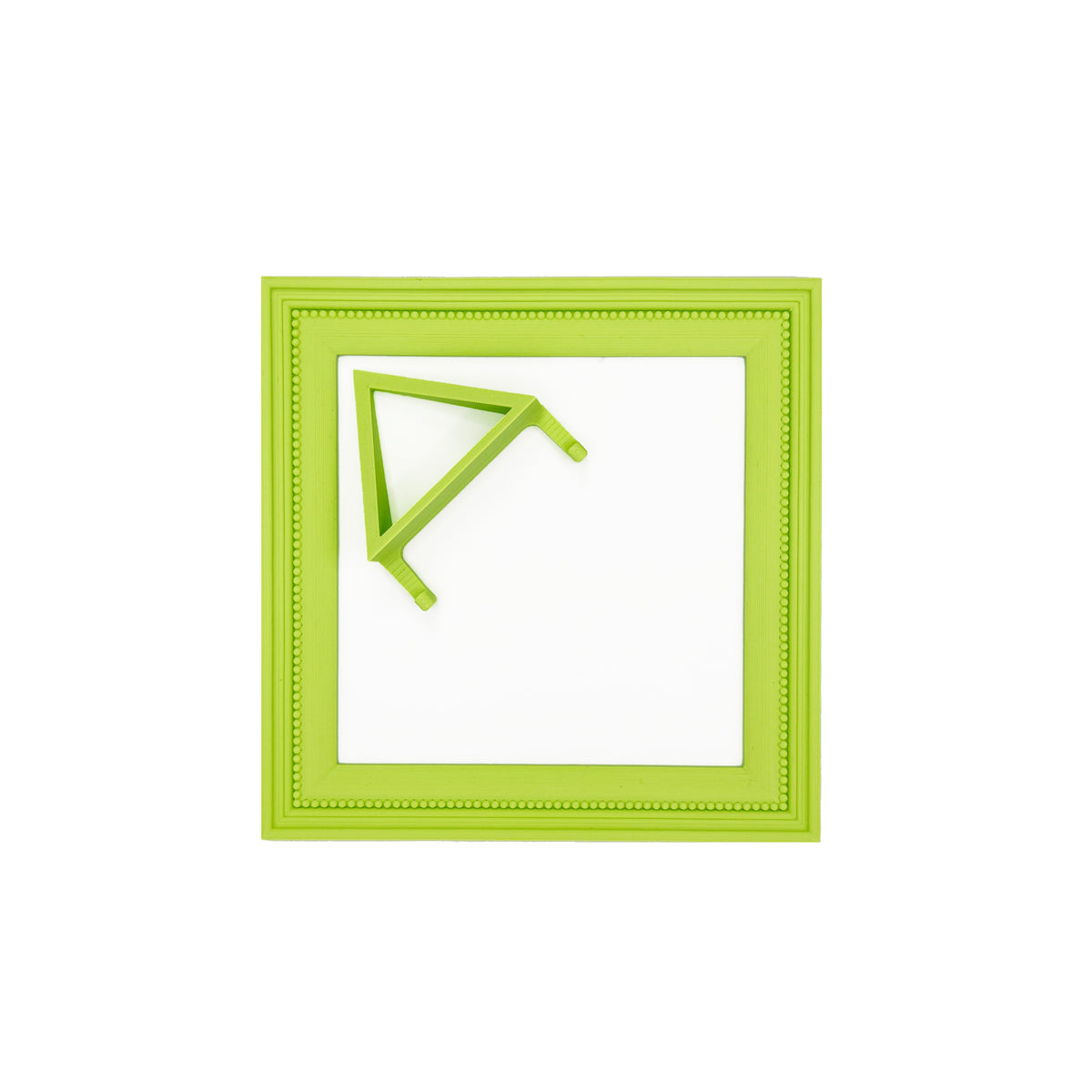 Square APPLE GREEN Magnetic Frame for Needlepoint