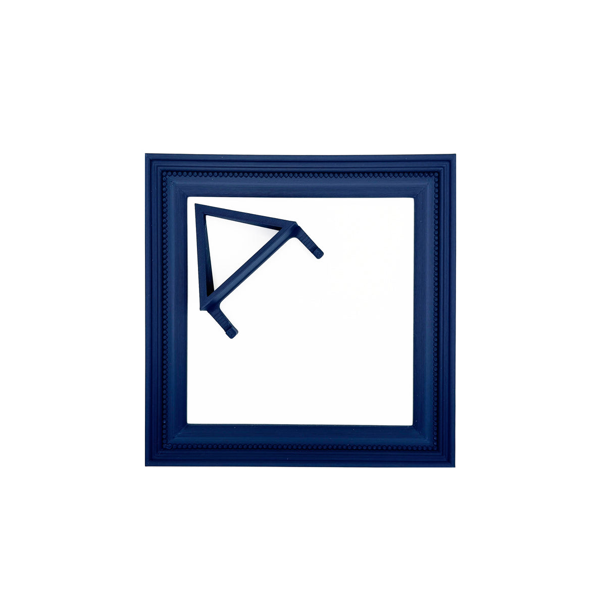 Square DEEP BLUE Magnetic Frame for Needlepoint