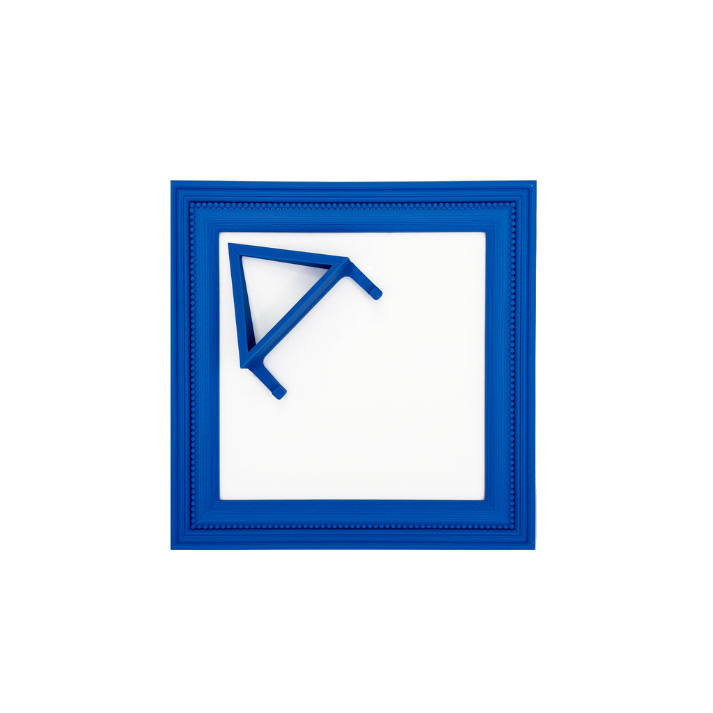 Square MARINE BLUE Magnetic Frame for Needlepoint