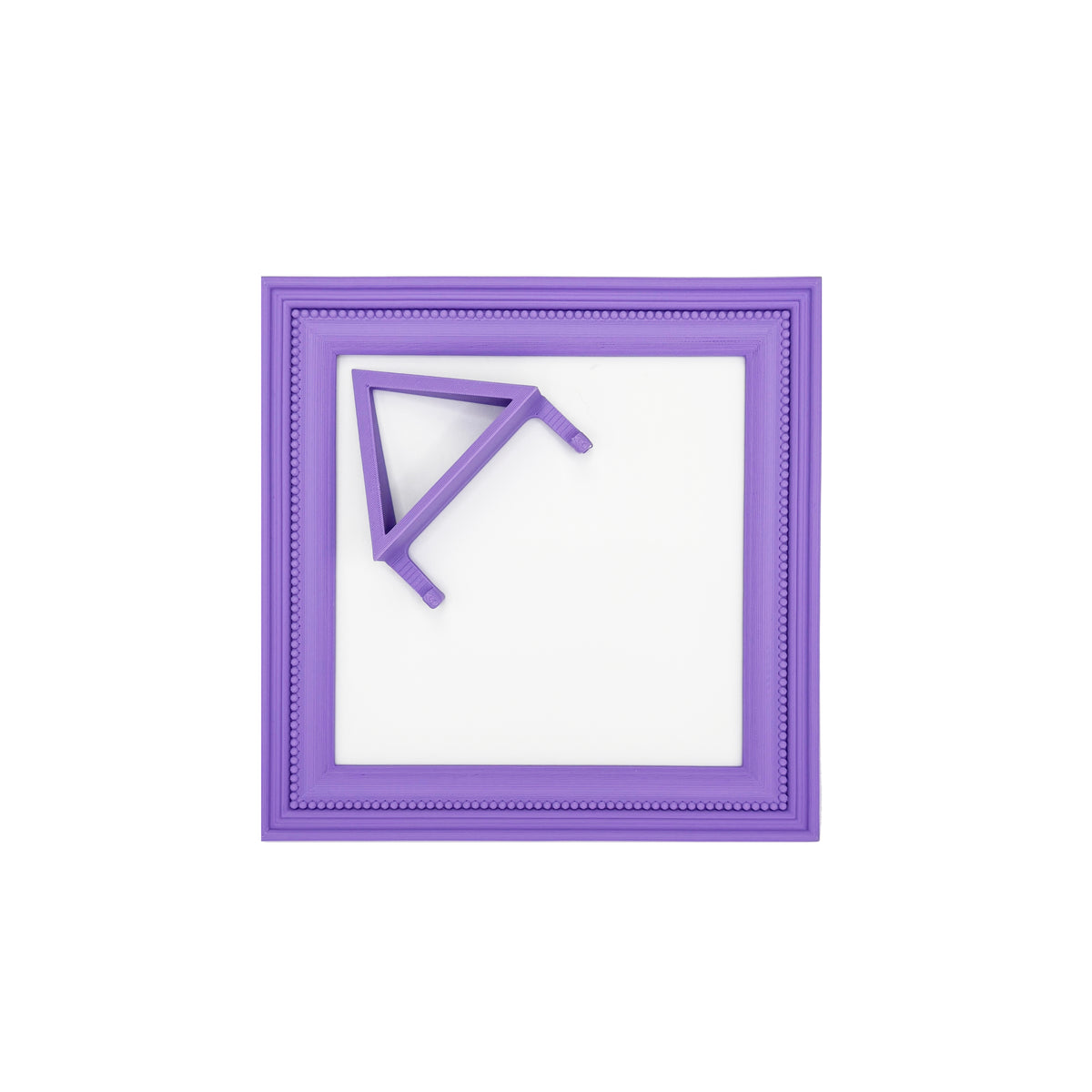 Square PURPLE Magnetic Frame for Needlepoint