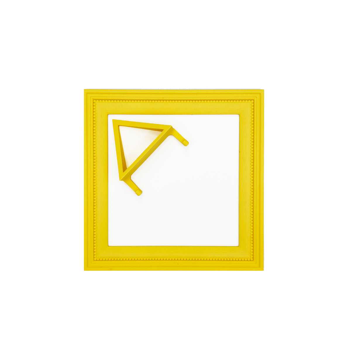 Square YELLOW Magnetic Frame for Needlepoint