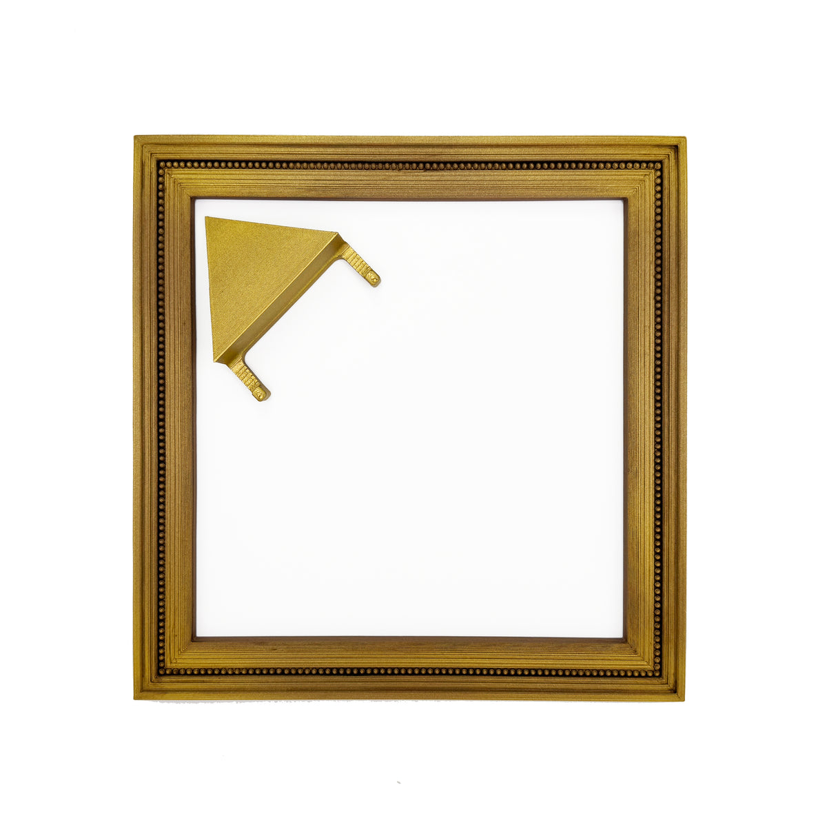 Antique Gold Square Magnetic Frame for Needlepoint