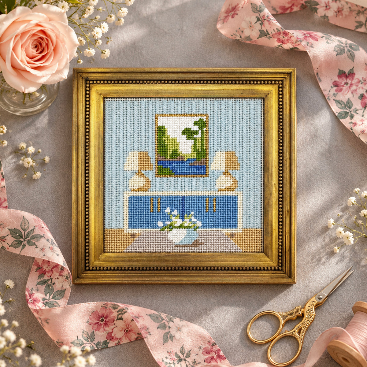 Blue Room Vignette