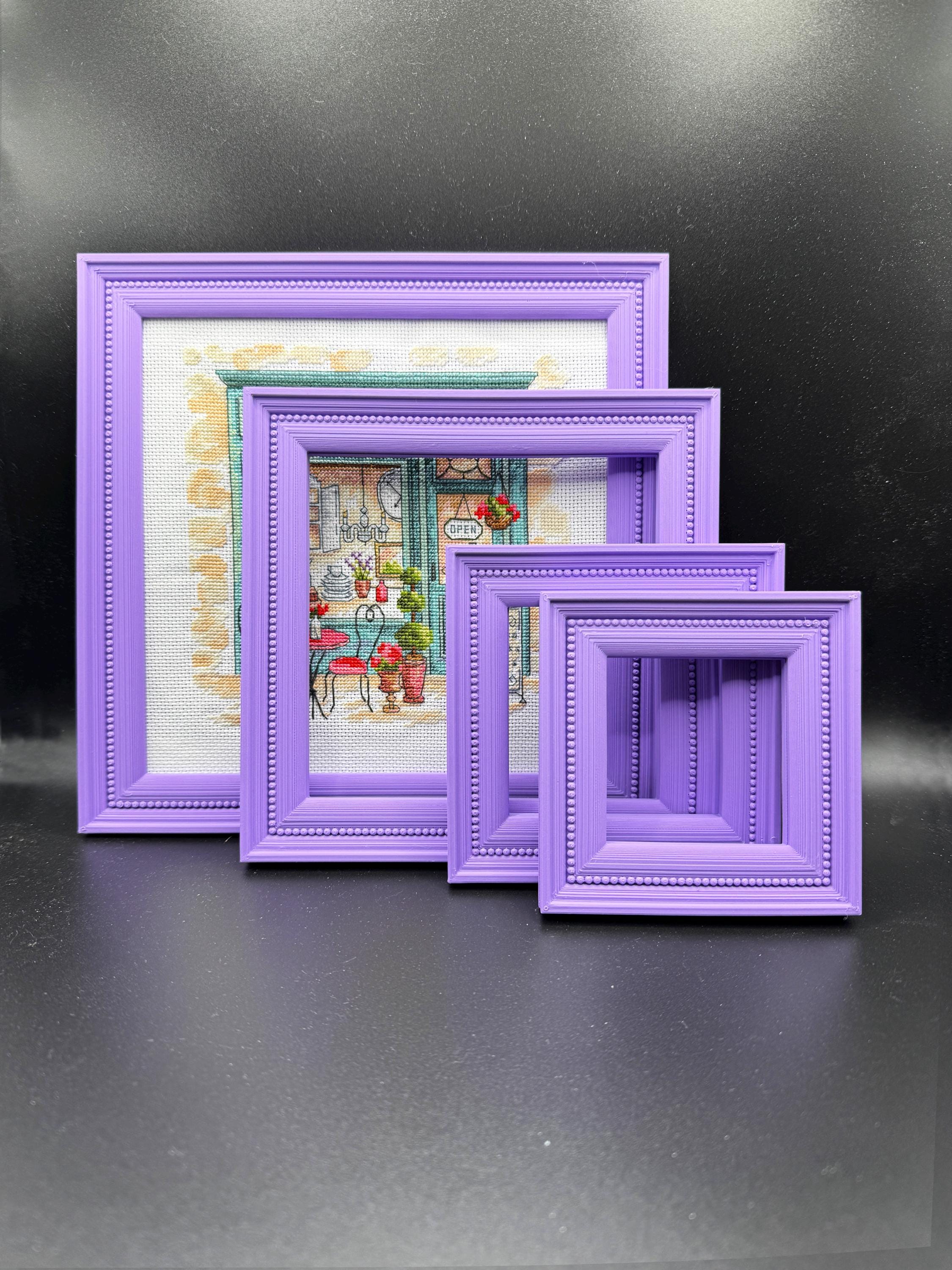 Magnetic Cross Stitch Frame Needlework Display with Stand